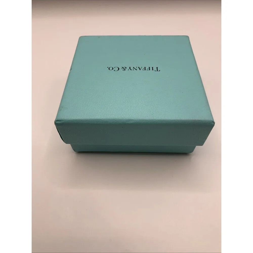 Tiffany & Co Jewelry Gift Box Teal Blue 3